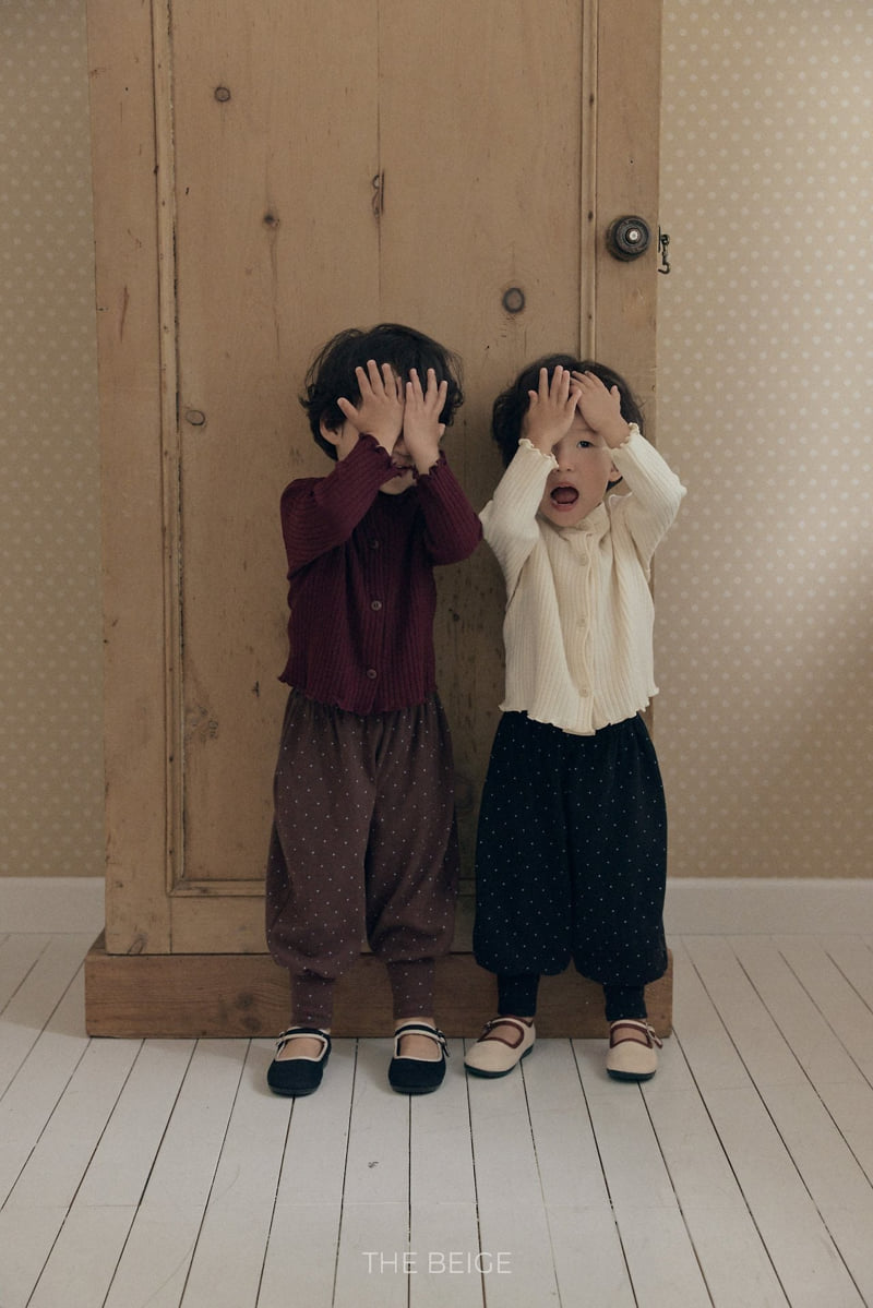The Beige - Korean Baby Fashion - #babyclothing - Aladdin Dot Pants - 5