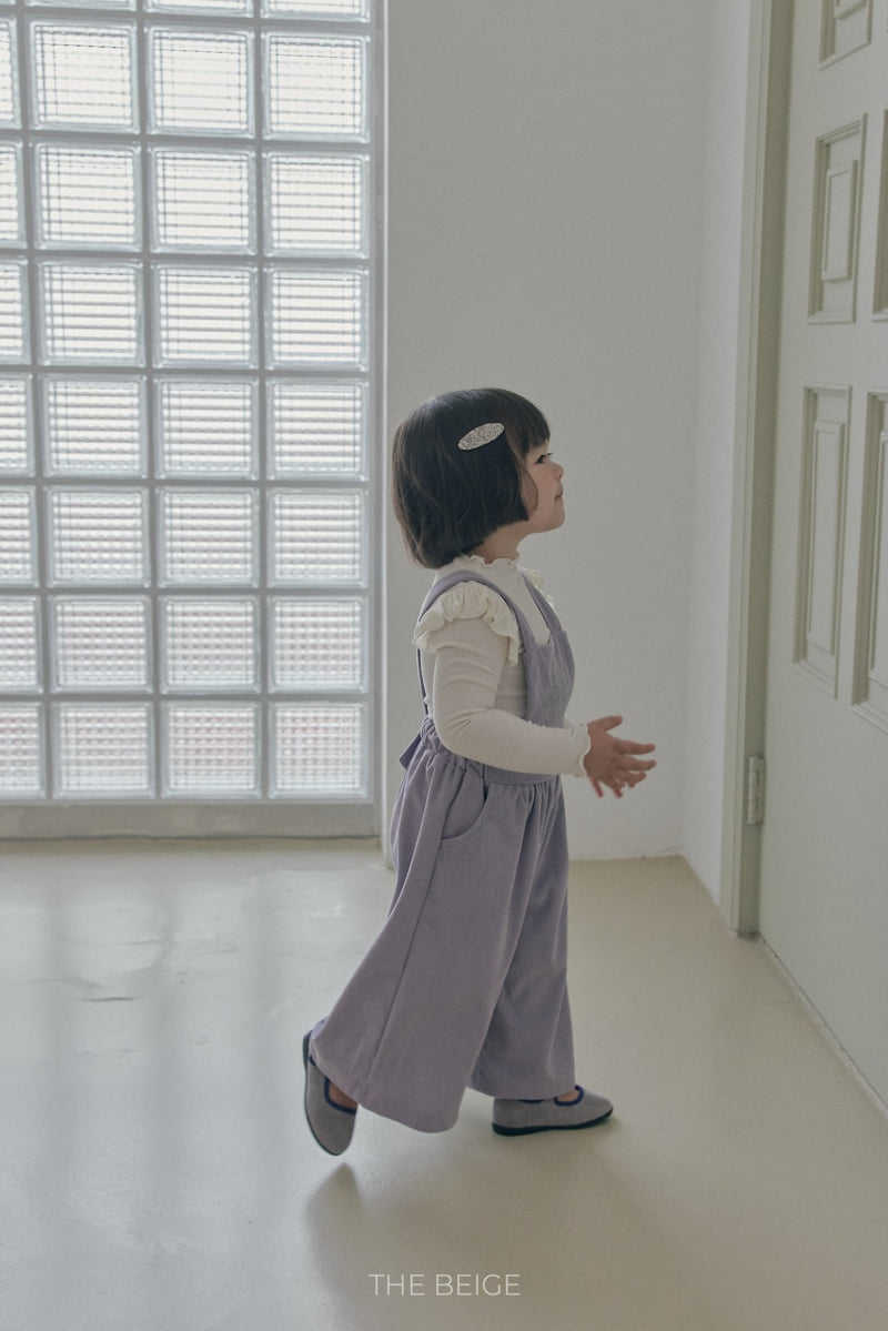 The Beige - Korean Baby Fashion - #babyfashion - Corduroy Suspender Pants