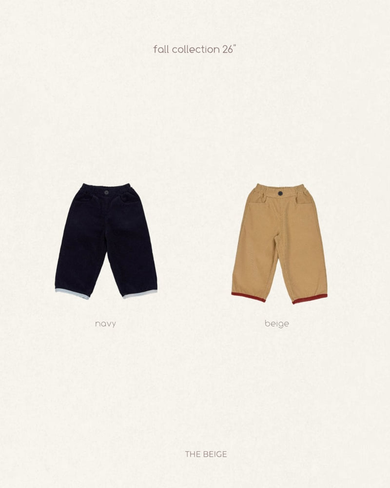 The Beige - Korean Baby Fashion - #babyfashion - Corduroy Pants - 10