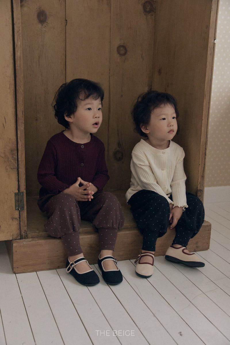 The Beige - Korean Baby Fashion - #babyfashion - Aladdin Dot Pants - 6