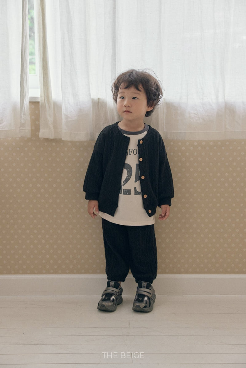 The Beige - Korean Baby Fashion - #babyfashion - Knit Jogger Pants - 5