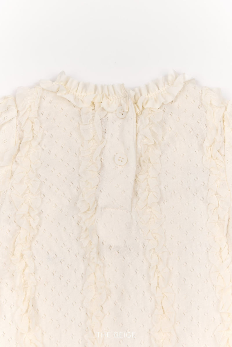 The Beige - Korean Baby Fashion - #babygirlfashion - Ruffle Tee - 10