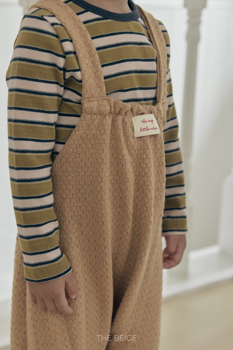 The Beige - Korean Baby Fashion - #babygirlfashion - Knit Overalls - 2