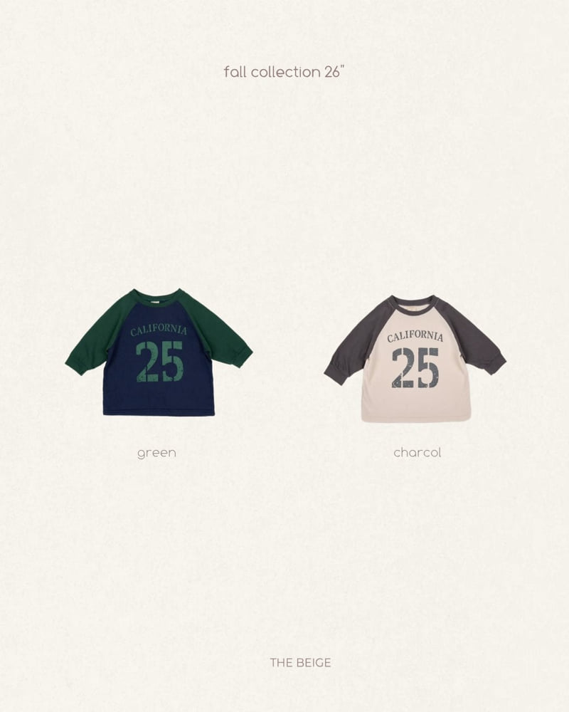 The Beige - Korean Baby Fashion - #babylifestyle - Contrast Raglan Tee - 9
