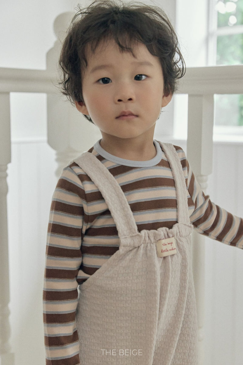 The Beige - Korean Baby Fashion - #babylifestyle - Knit Overalls - 3