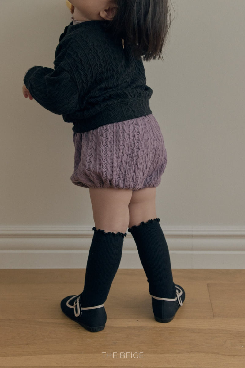 The Beige - Korean Baby Fashion - #babylifestyle - Knit Pumpkin Pants - 6