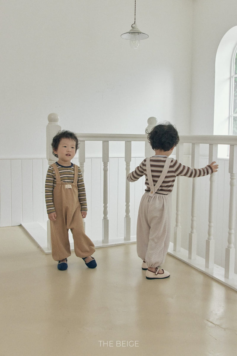 The Beige - Korean Baby Fashion - #babylifestyle - Knit Overalls - 4