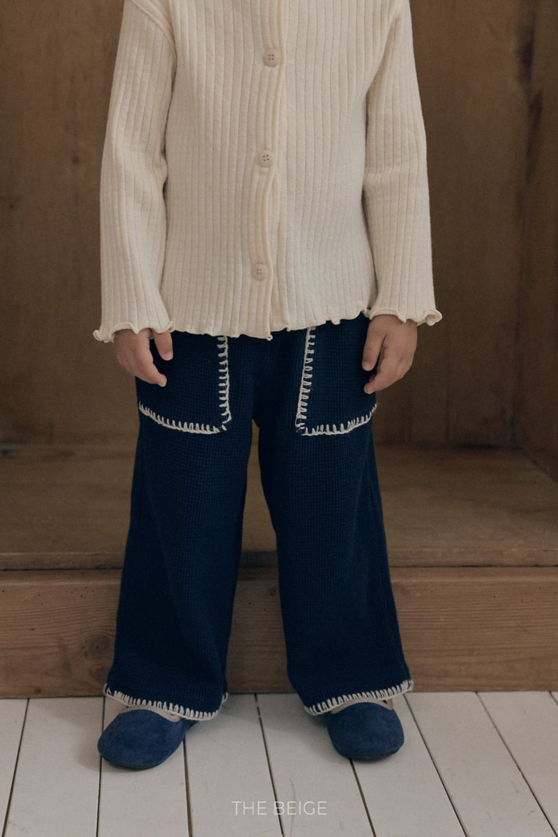 The Beige - Korean Baby Fashion - #babyoninstagram - Mellow Waffle Pants - 2
