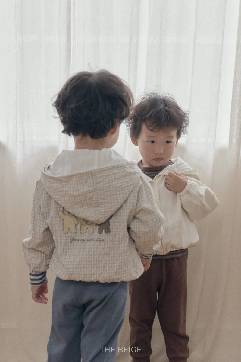 The Beige - Korean Baby Fashion - #babyootd - Bear Jumper - 8