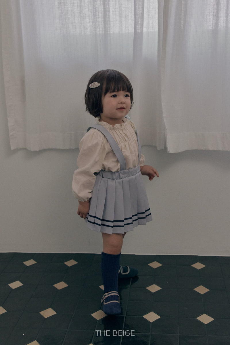 The Beige - Korean Baby Fashion - #babyootd - Pleated Skirt - 8