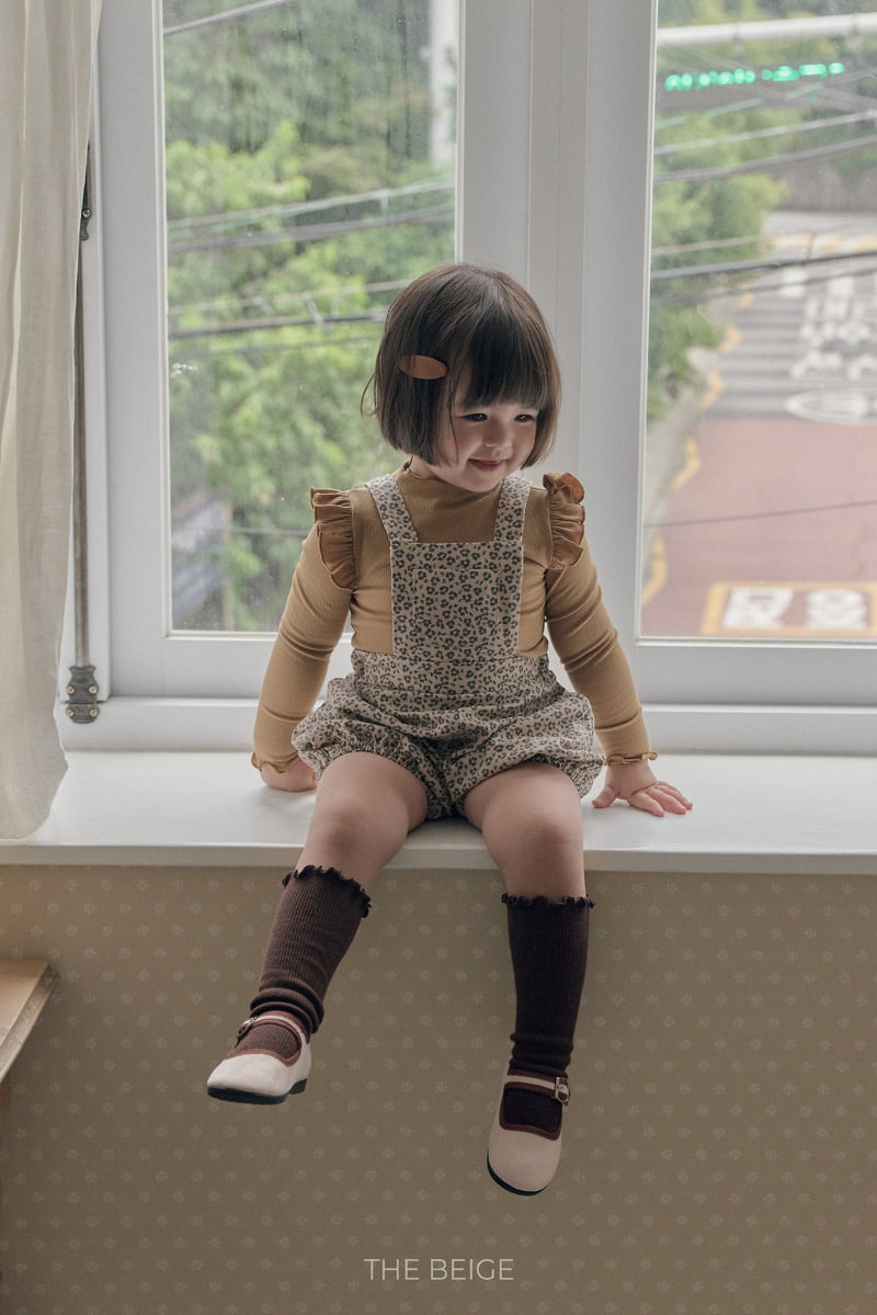 The Beige - Korean Baby Fashion - #babyootd - Pumpkin Suspender Pants - 7