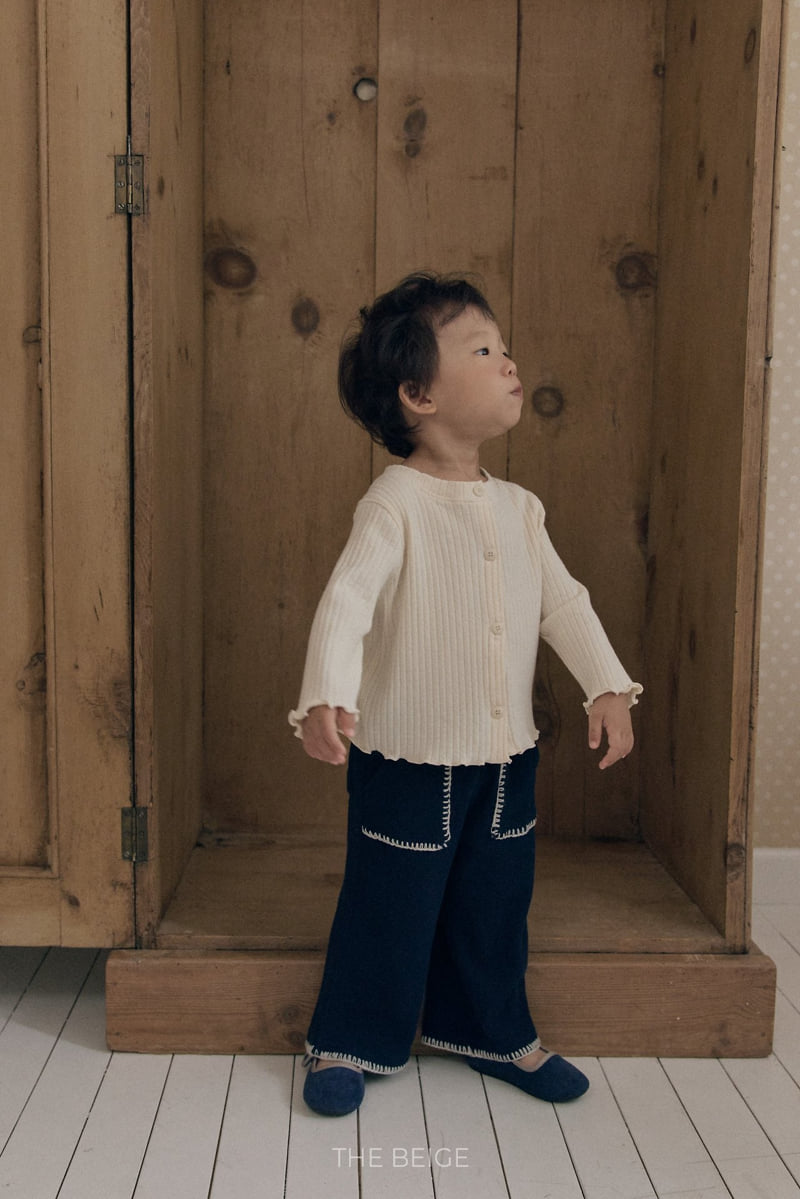 The Beige - Korean Baby Fashion - #babyootd - Mellow Waffle Pants - 3