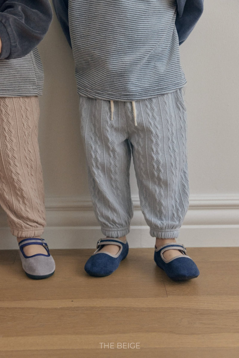 The Beige - Korean Baby Fashion - #babyootd - Knit Jogger Pants - 10