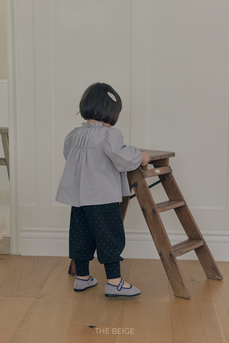 The Beige - Korean Baby Fashion - #babyoutfit - Shirring Blouse - 3