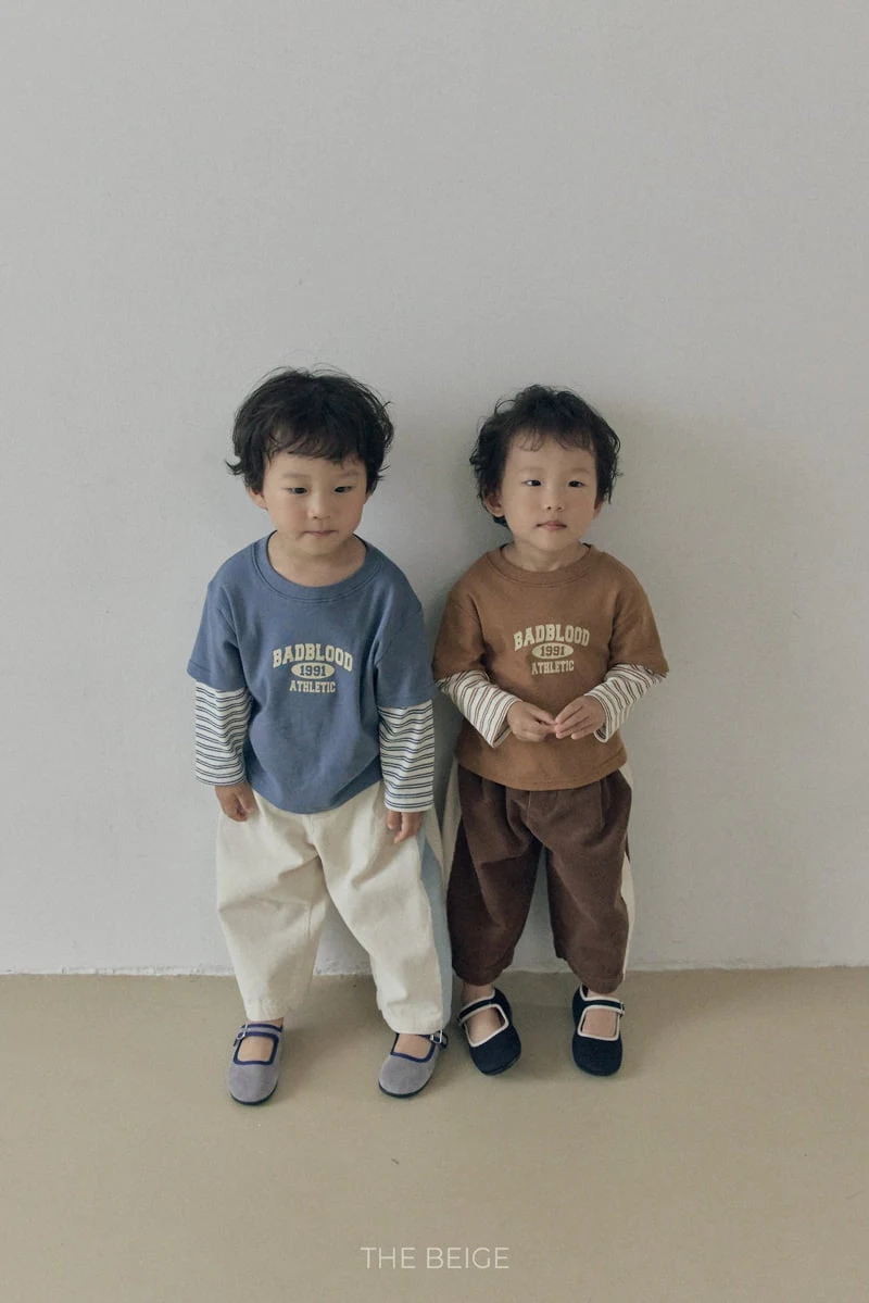 The Beige - Korean Baby Fashion - #babyoutfit - Layered Tee
