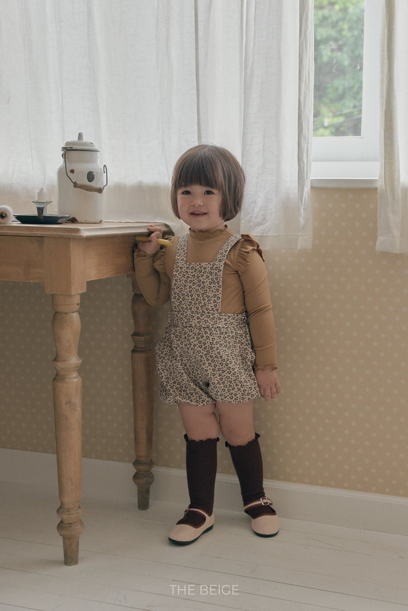 The Beige - Korean Baby Fashion - #babyoutfit - Pumpkin Suspender Pants - 8