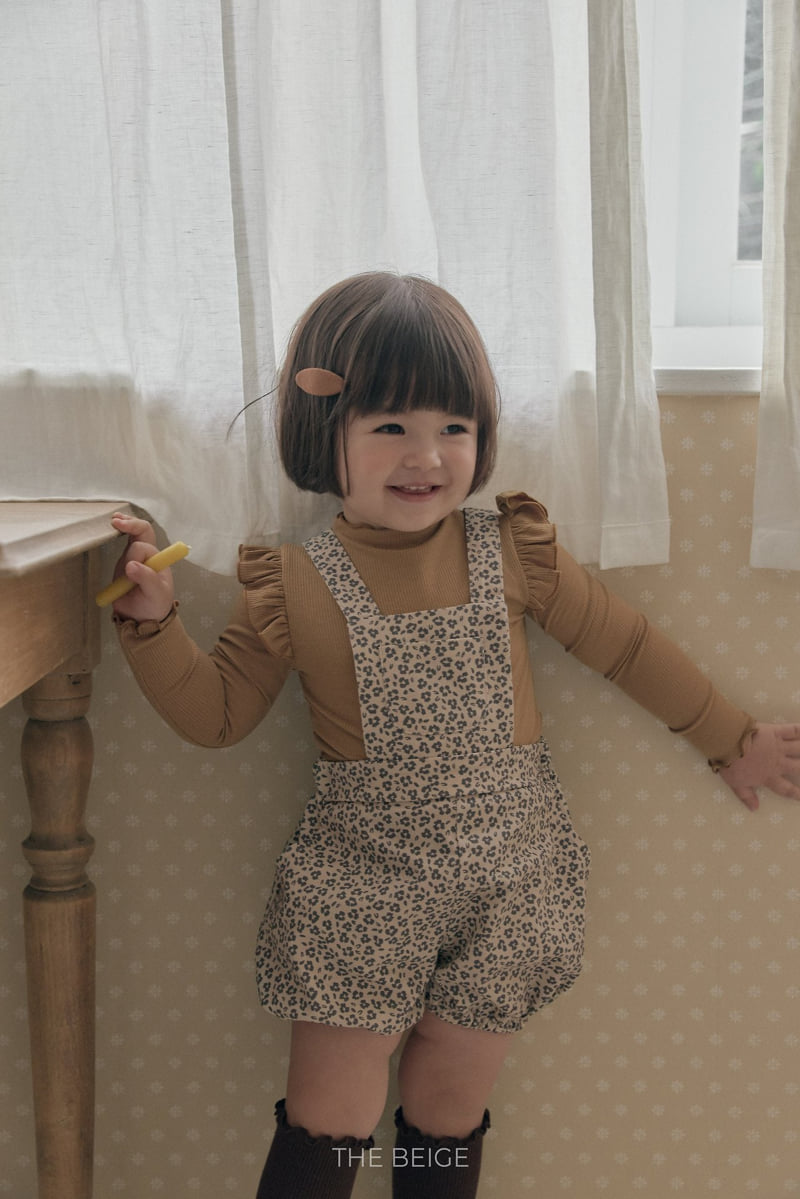 The Beige - Korean Baby Fashion - #babyoutfit - Pumpkin Suspender Pants - 9