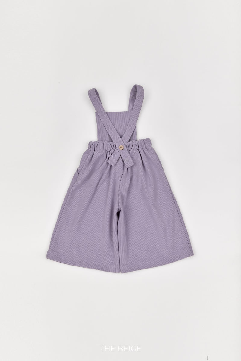 The Beige - Korean Baby Fashion - #babyoutfit - Corduroy Suspender Pants - 8