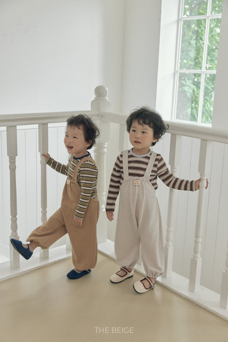 The Beige - Korean Baby Fashion - #babyoutfit - Knit Overalls - 7