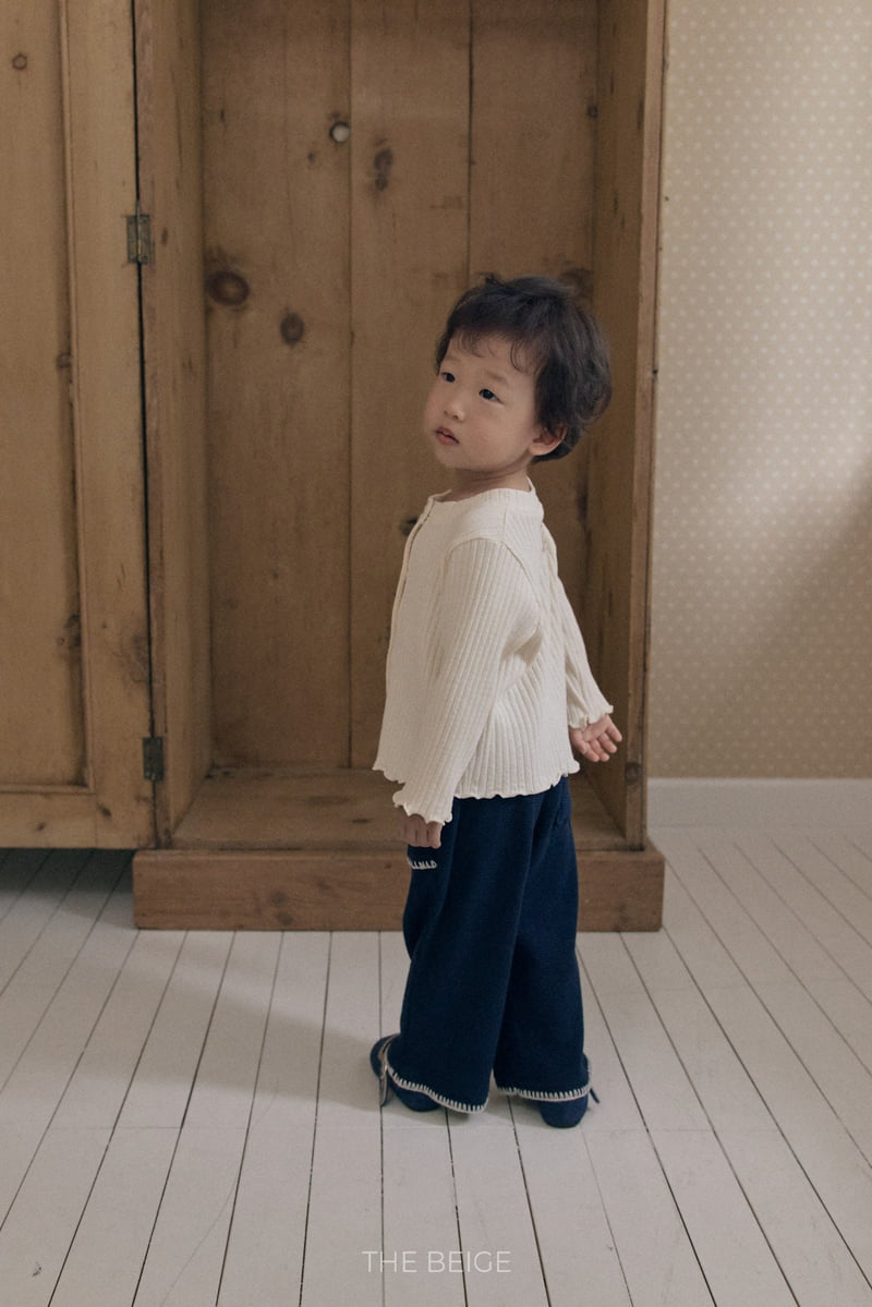 The Beige - Korean Baby Fashion - #babyootd - Mellow Waffle Pants - 4