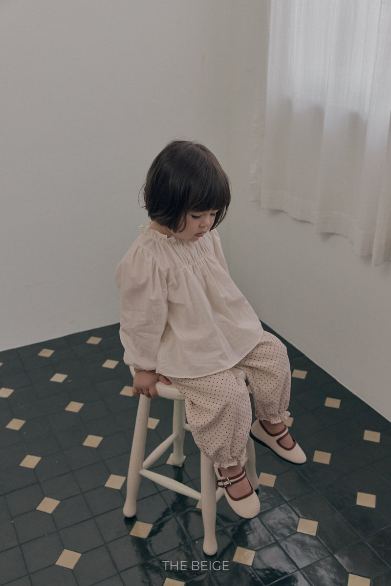 The Beige - Korean Baby Fashion - #babywear - Shirring Blouse - 5