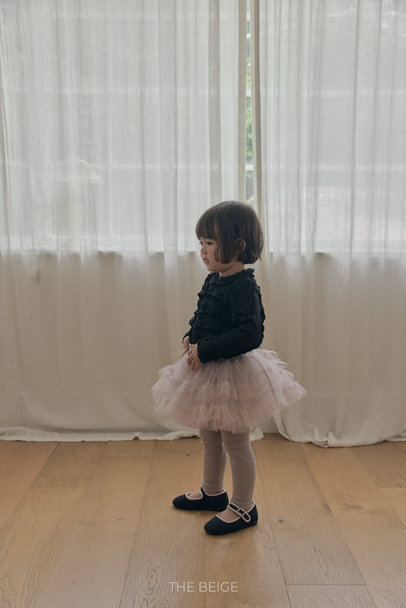 The Beige - Korean Baby Fashion - #babywear - Ruffle Tee