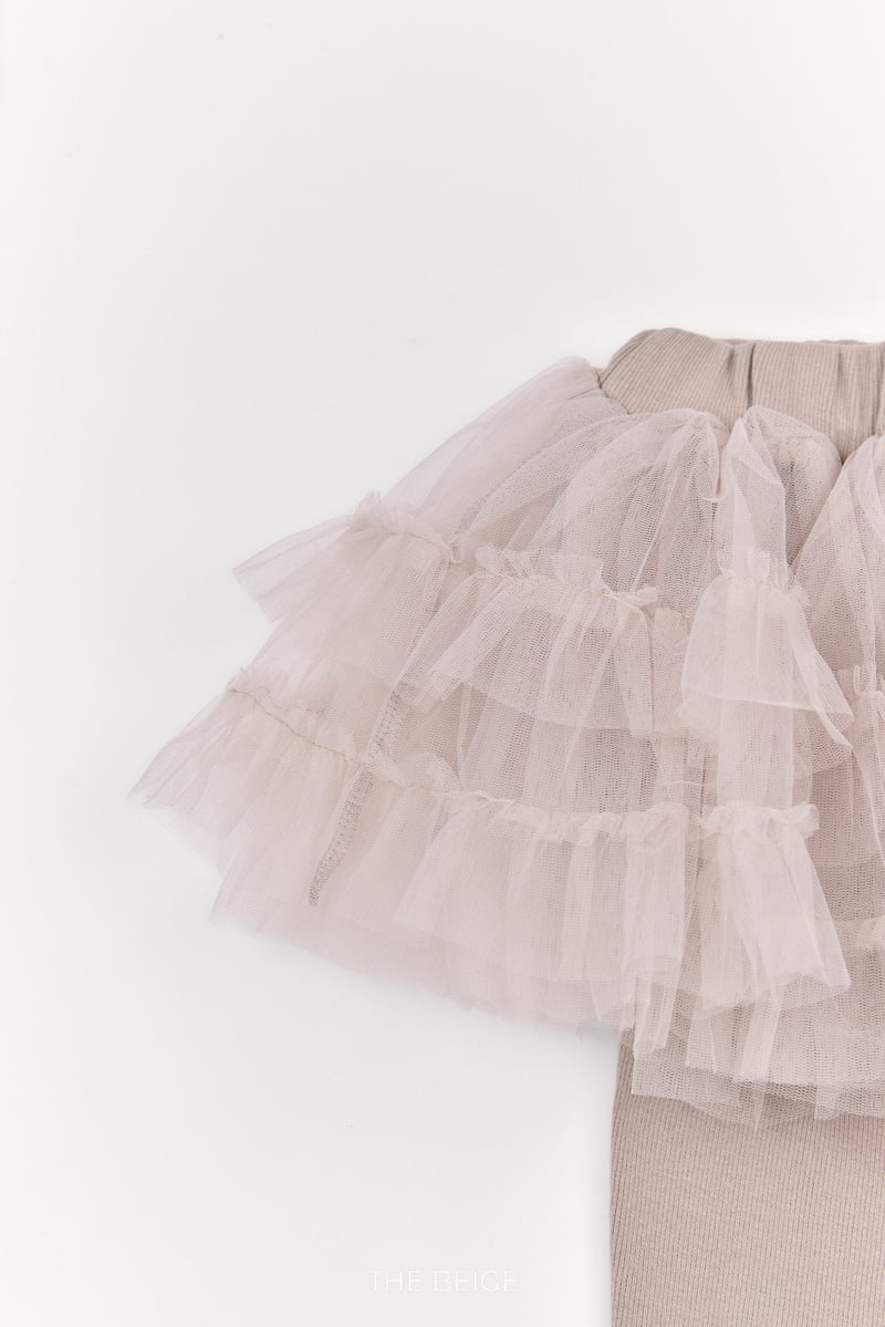 The Beige - Korean Baby Fashion - #babywear - Tulle Leggings - 7