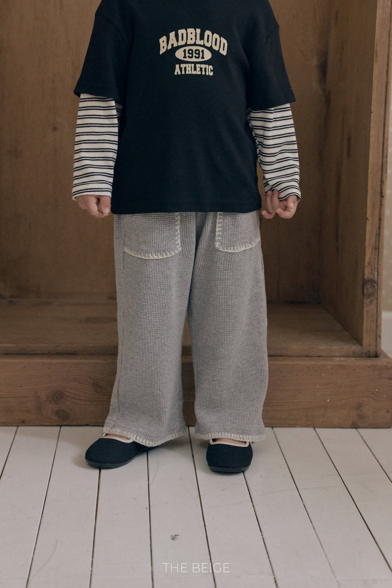 The Beige - Korean Baby Fashion - #babywear - Mellow Waffle Pants - 6
