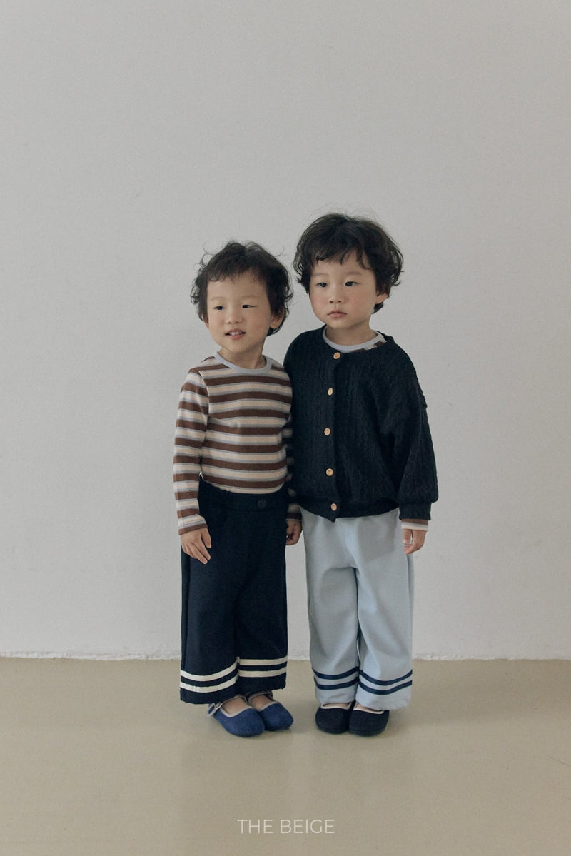 The Beige - Korean Baby Fashion - #babywear - Tape Pants
