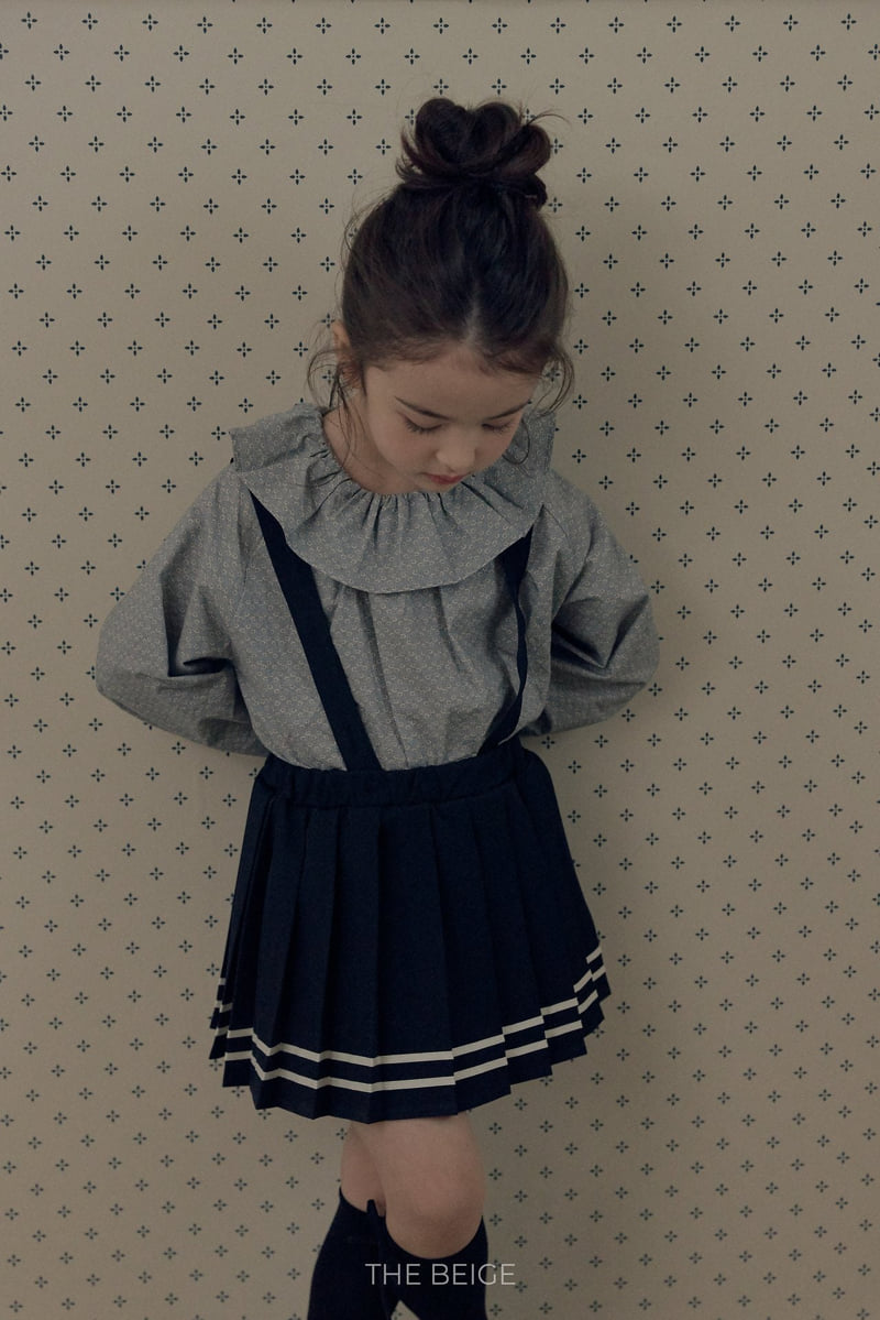 The Beige - Korean Baby Fashion - #onlinebabyboutique - Flower Blouse - 7
