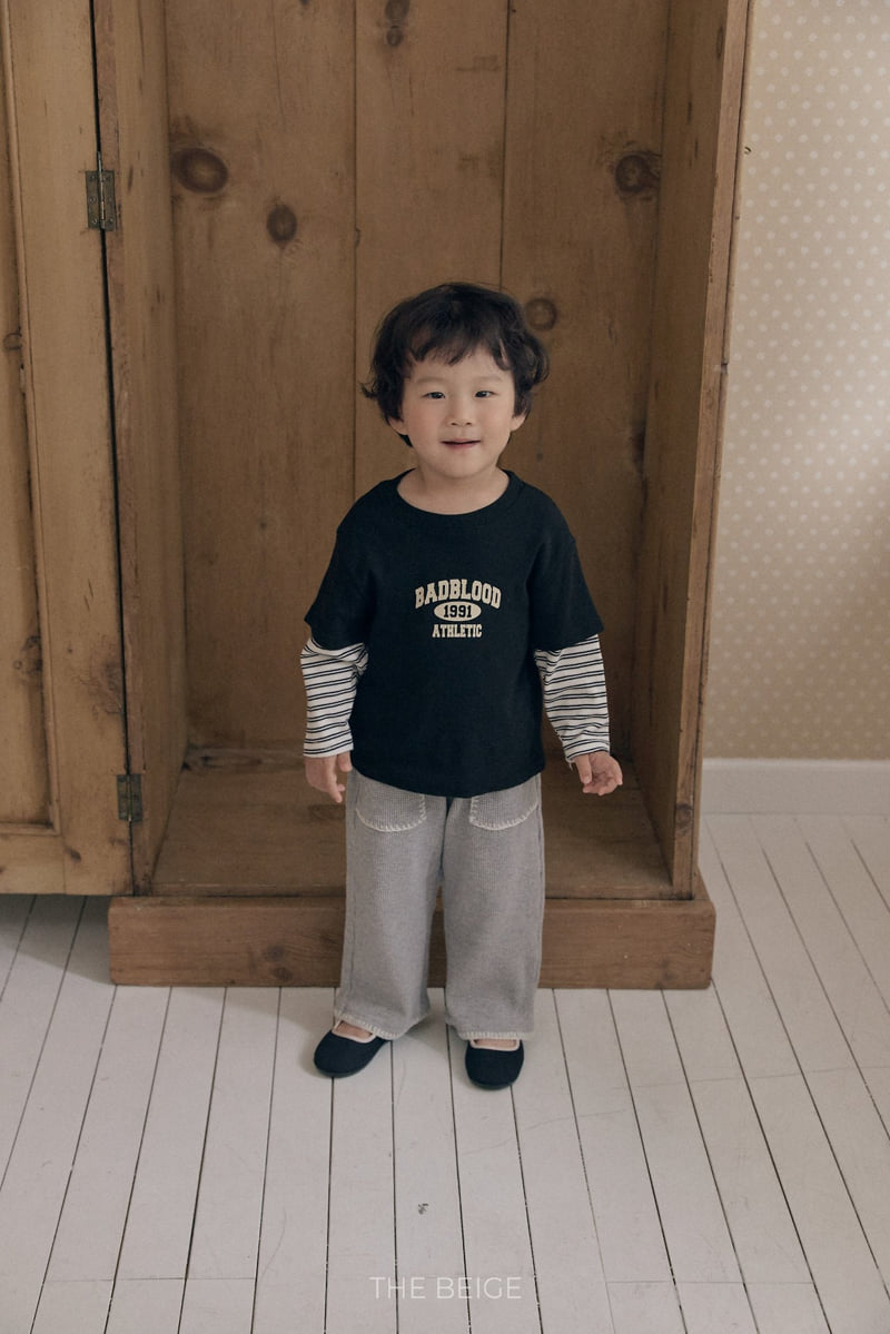 The Beige - Korean Baby Fashion - #onlinebabyboutique - Mellow Waffle Pants - 7