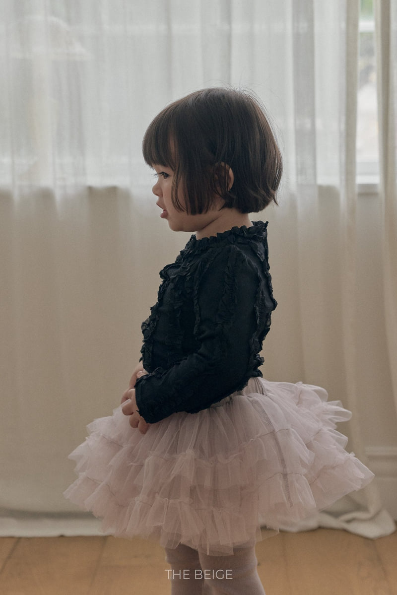 The Beige - Korean Baby Fashion - #onlinebabyshop - Ruffle Tee - 3