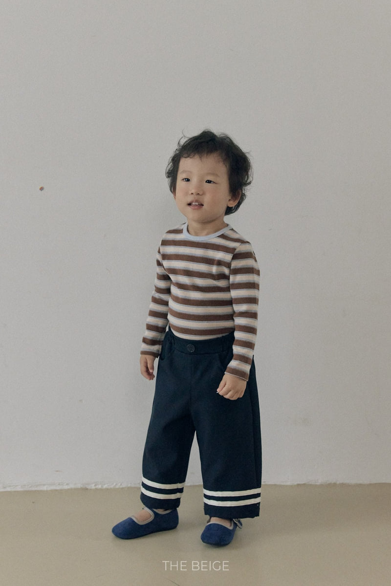 The Beige - Korean Baby Fashion - #onlinebabyshop - Tape Pants - 3