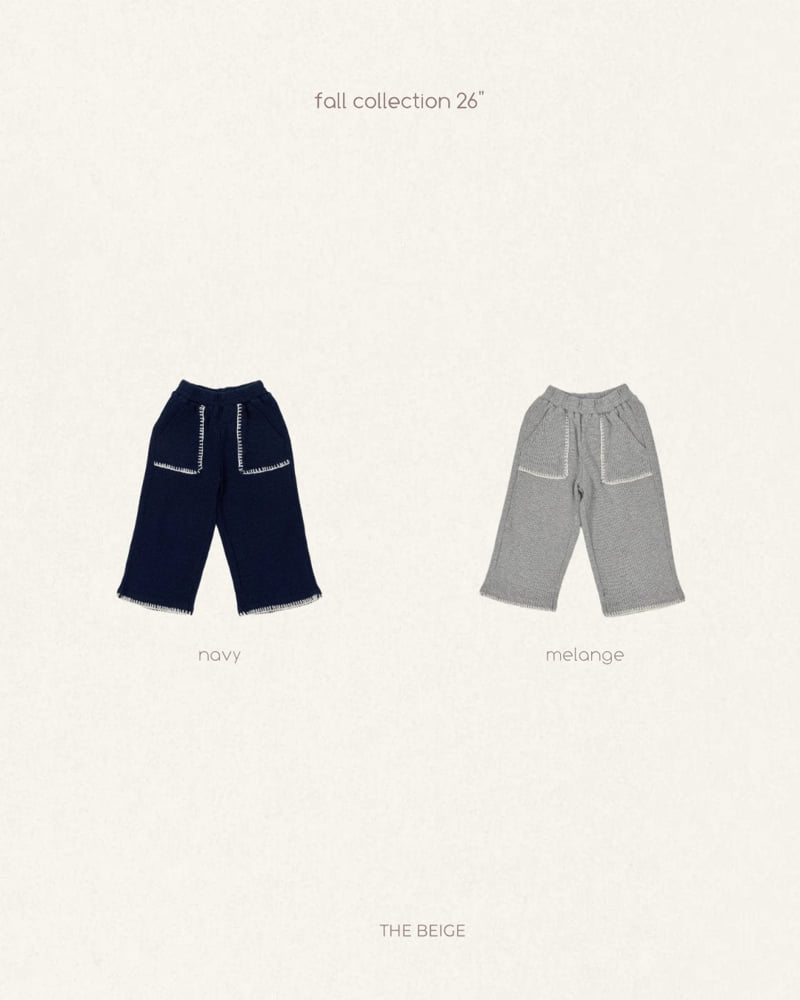 The Beige - Korean Baby Fashion - #smilingbaby - Mellow Waffle Pants - 9
