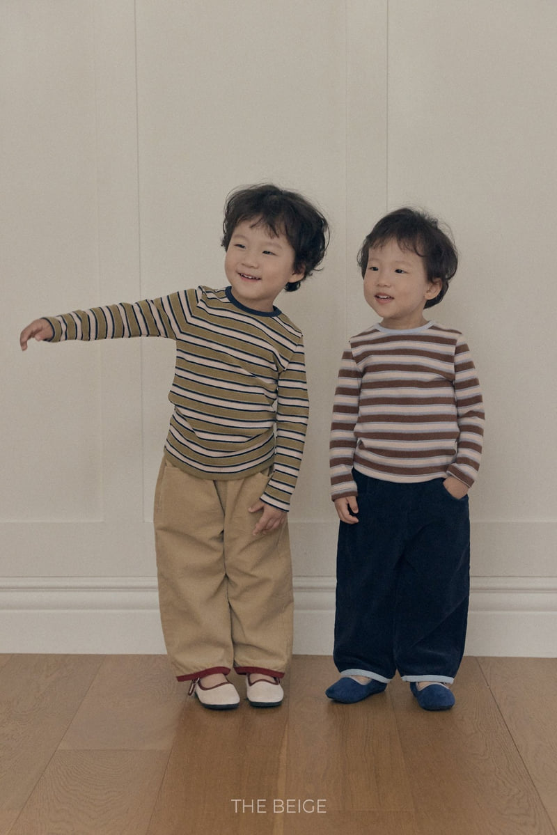 The Beige - Korean Baby Fashion - #smilingbaby - Corduroy Pants - 6
