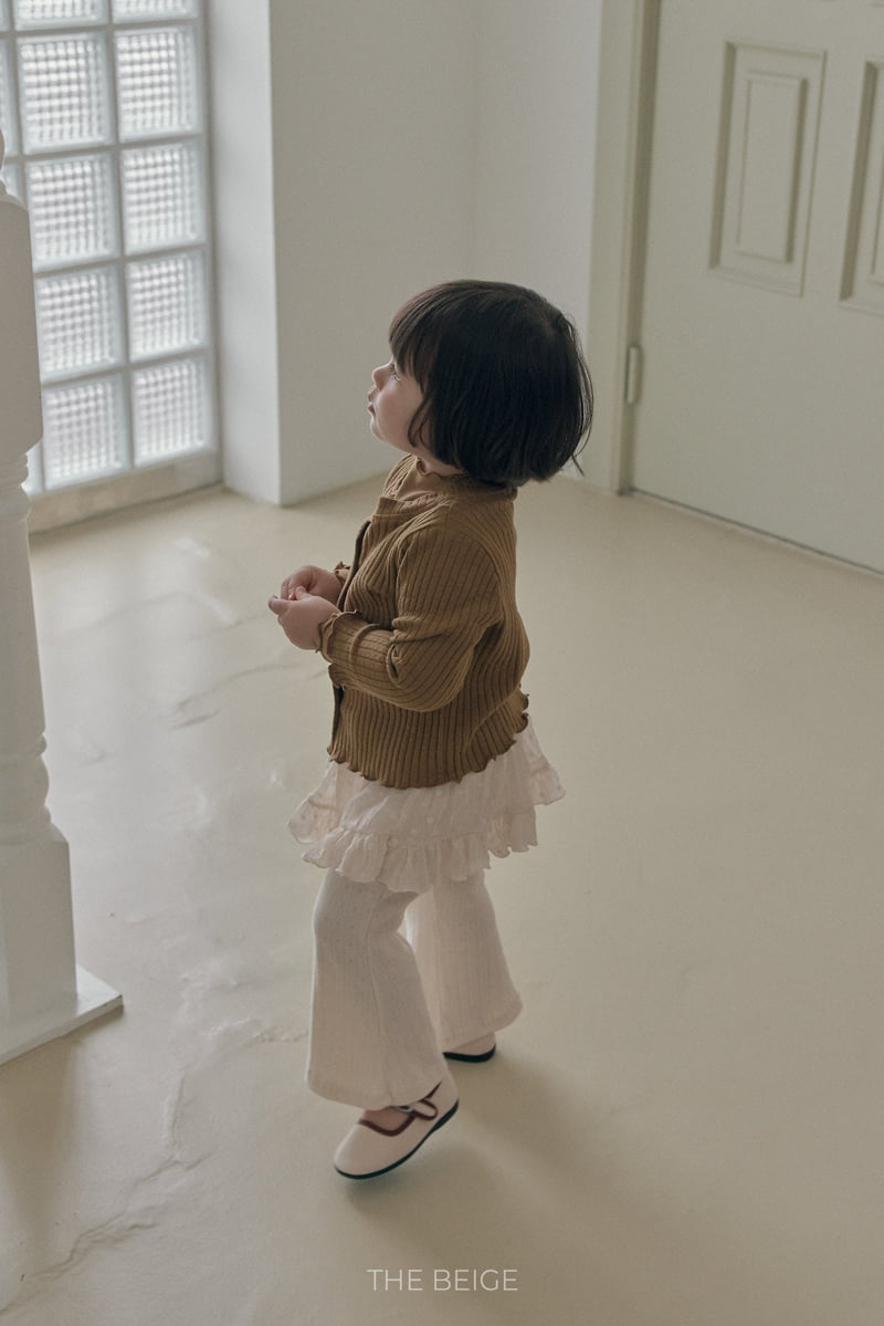 The Beige - Korean Baby Fashion - #smilingbaby - Chiffon Skirt Pants - 5