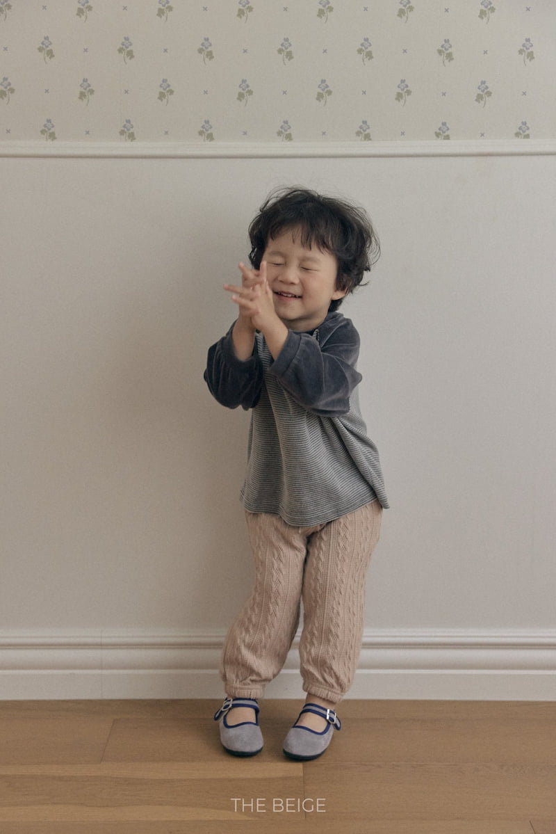 The Beige - Korean Baby Fashion - #smilingbaby - Knit Jogger Pants