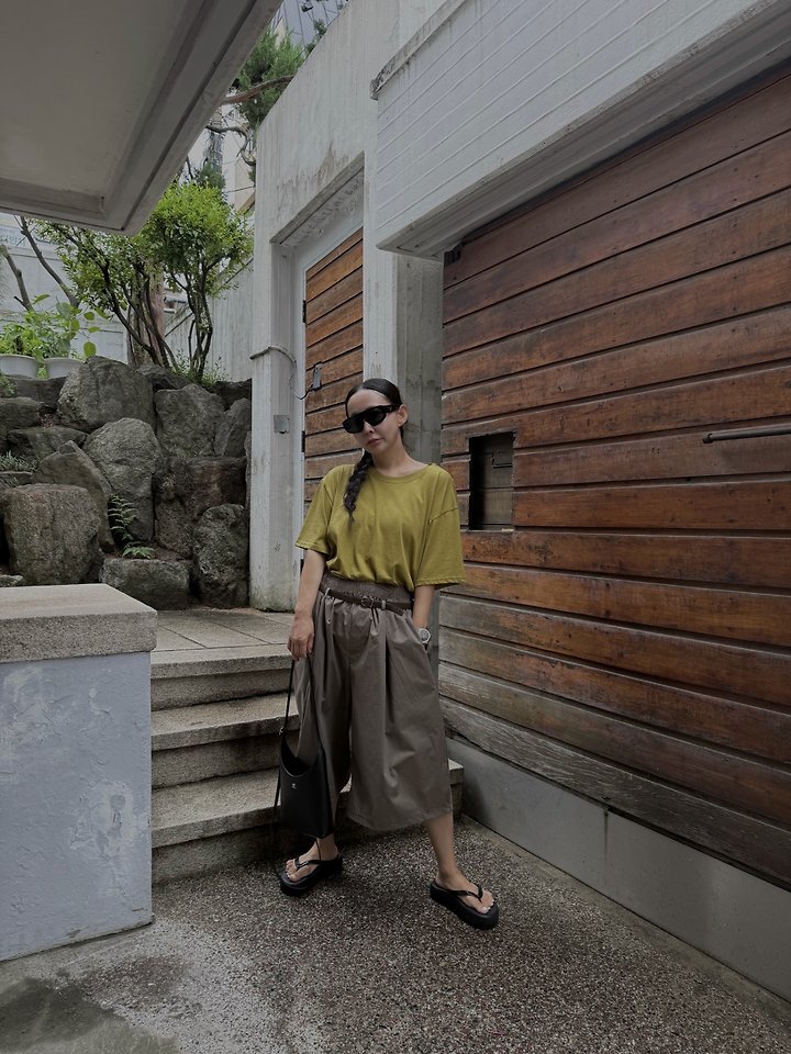 Uoov - Korean Women Fashion - #momslook - Choker Tee - 3