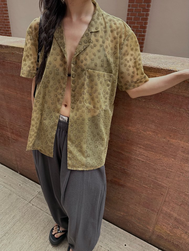 Uoov - Korean Women Fashion - #momslook - Summer Shirt - 3