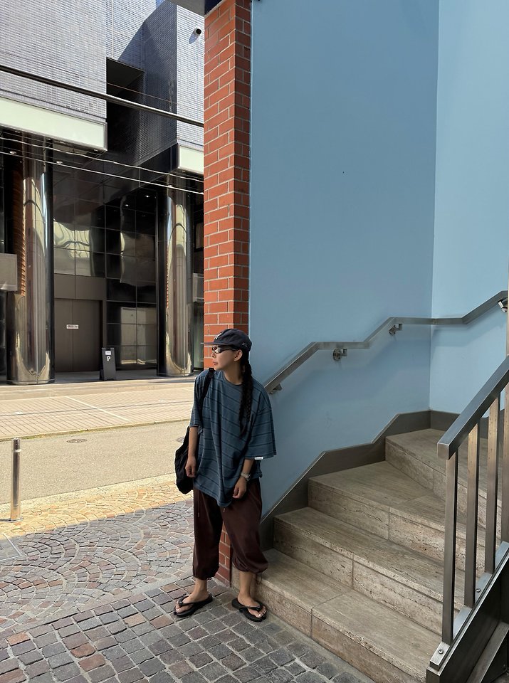 Uoov - Korean Women Fashion - #momslook - Bermuda Jogger Pants - 12