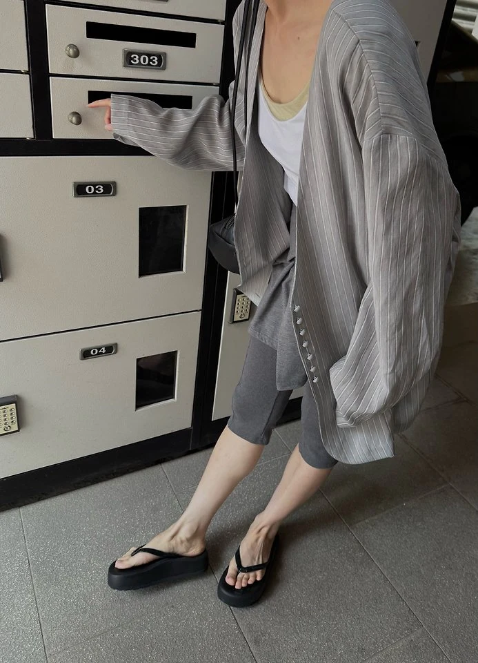 Uoov - Korean Women Fashion - #womensfashion - Lynn Oversized Jacket - 4