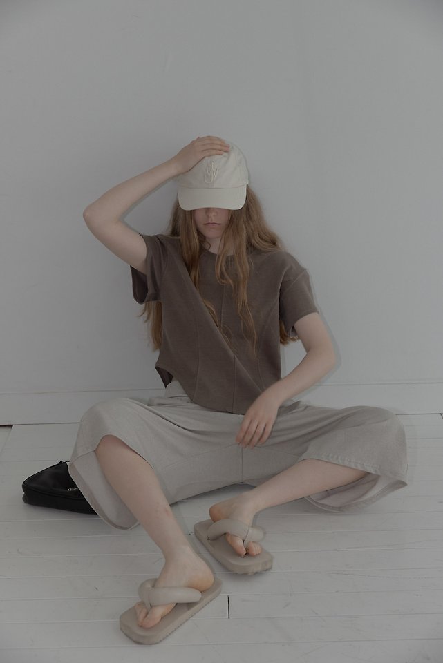 Uoov - Korean Women Fashion - #pursuepretty - Lined Pad Tee - 7