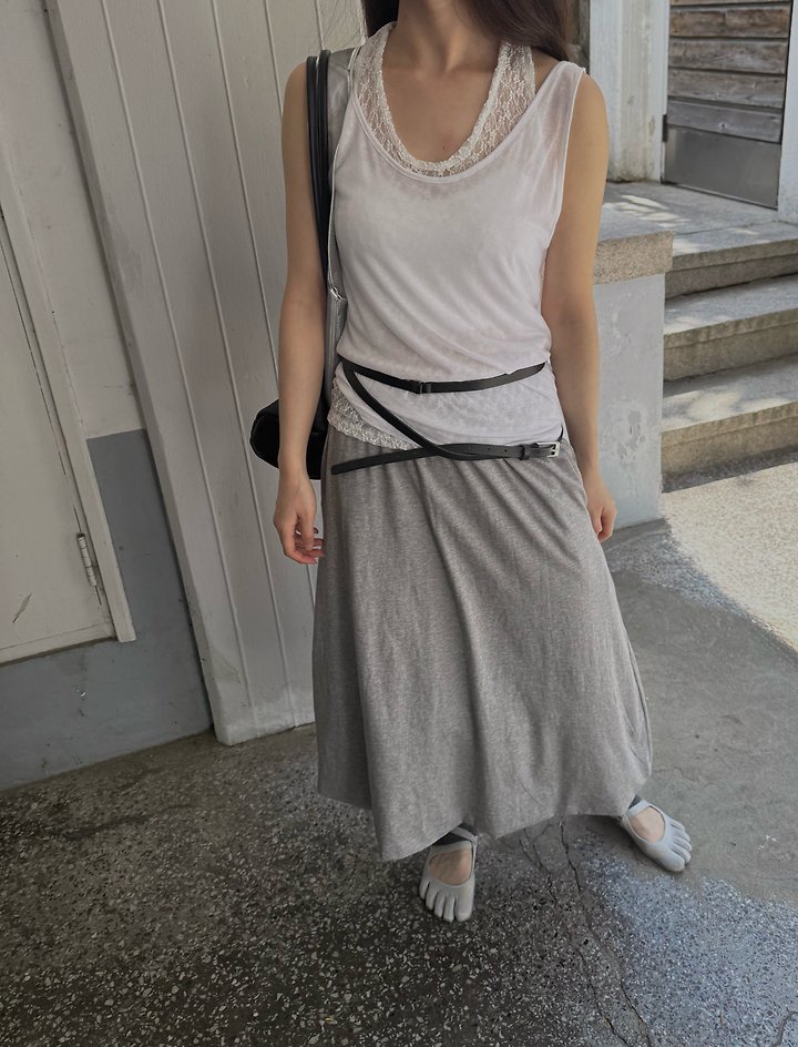 Uoov - Korean Women Fashion - #restrostyle - Balloon Skirt - 10
