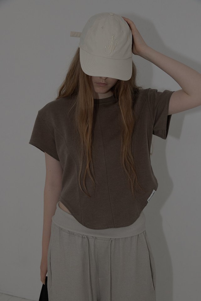 Uoov - Korean Women Fashion - #restrostyle - Lined Pad Tee - 8