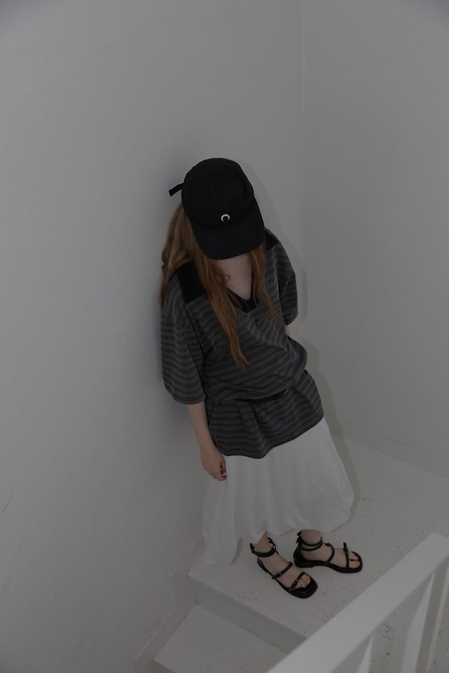 Uoov - Korean Women Fashion - #shopsmall - Mute Collar Tee - 11