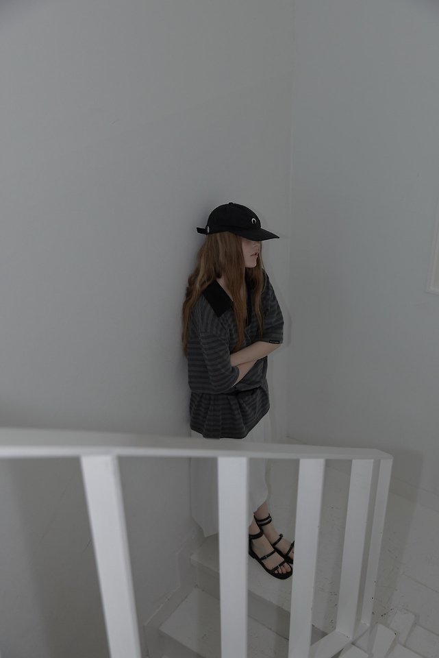 Uoov - Korean Women Fashion - #thatsdarling - Mute Collar Tee - 12