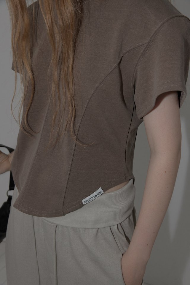Uoov - Korean Women Fashion - #thelittlethings - Lined Pad Tee - 12