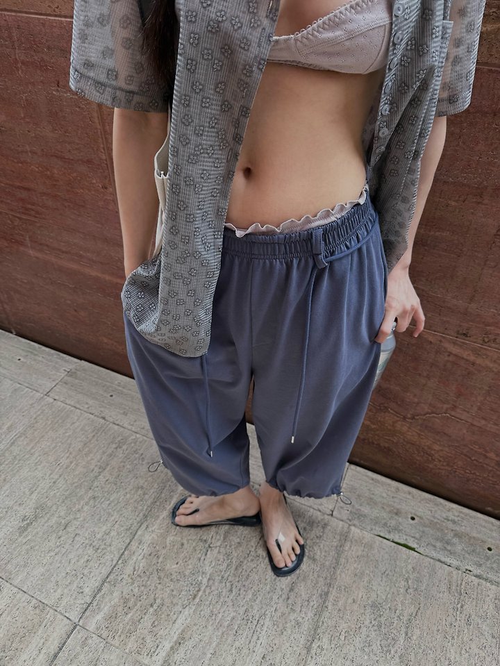 Uoov - Korean Women Fashion - #womensfashion - Bermuda Jogger Pants