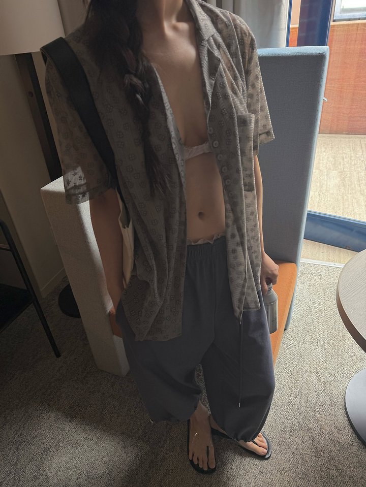 Uoov - Korean Women Fashion - #womensfashion - Bermuda Jogger Pants - 5