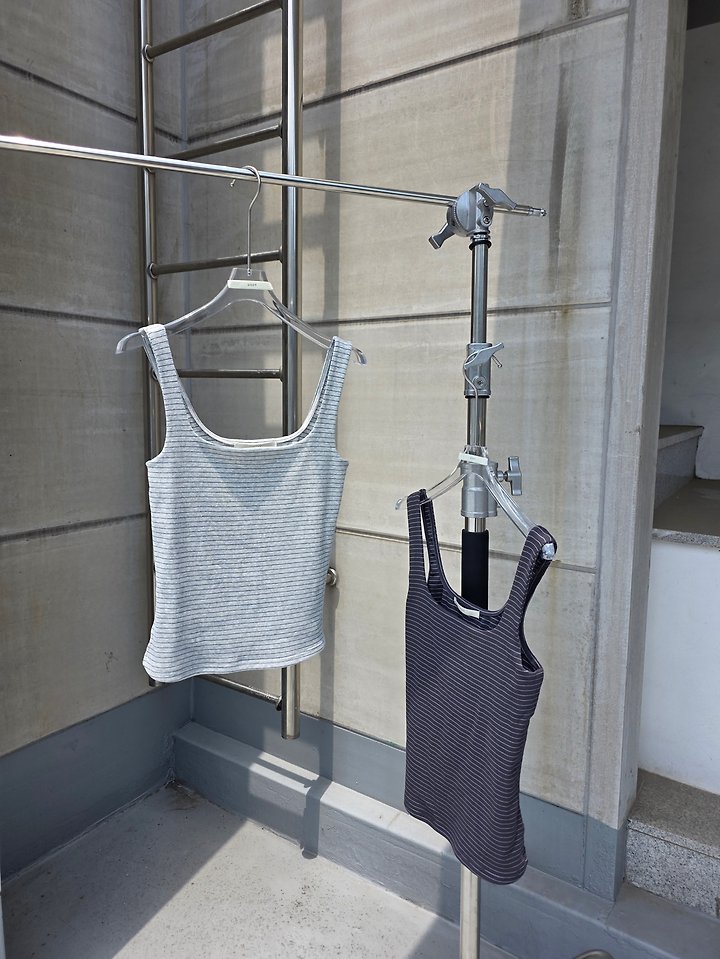 Uoov - Korean Women Fashion - #womensfashion - High Stripe Sleeveless